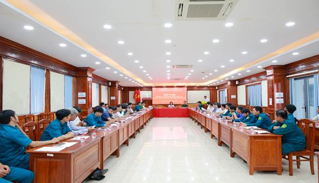 Toàn cảnh hội nghị tuyển chọn gọi công dân nhập ngũ