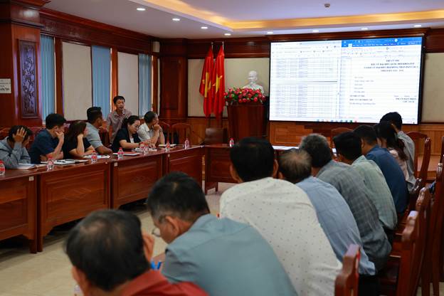 Các đại biểu tham dự hội nghị tại Phú Riềng