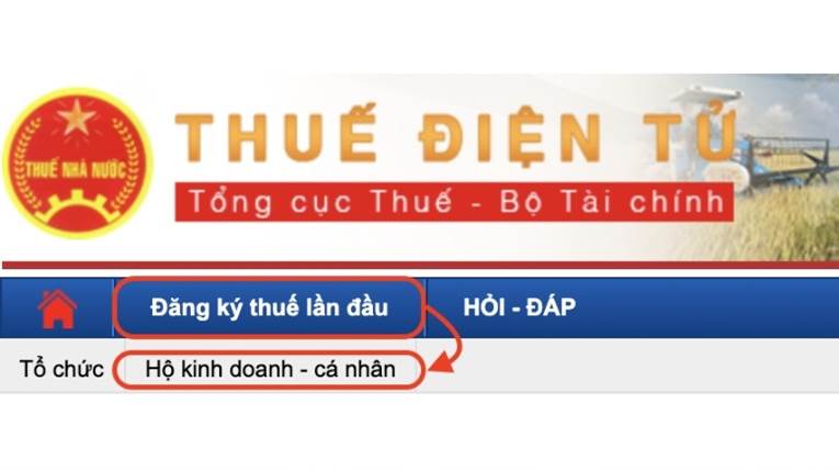 Đăng nhập vào tài khoản thuế điện tử